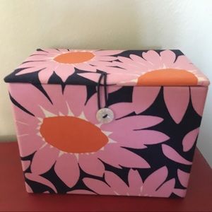 Vera Bradley Covered/Lined Box- Like New